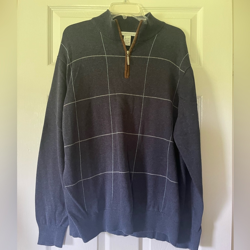 Men’s Geoffrey Beene quarter zip